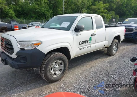 2019 Toyota Tacoma Sr z USA, uszkodzony, nr VIN 5TFSX5EN1KX067514